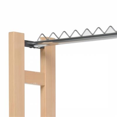 Snake 60 Katlanabilir Elbise Askısı Orta Boy Naturel Renk