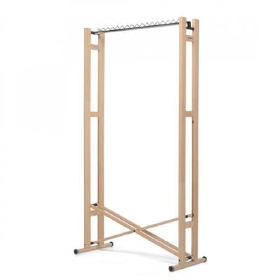 Snake 90 Katlanabilir Elbise Askısı Naturel Renk