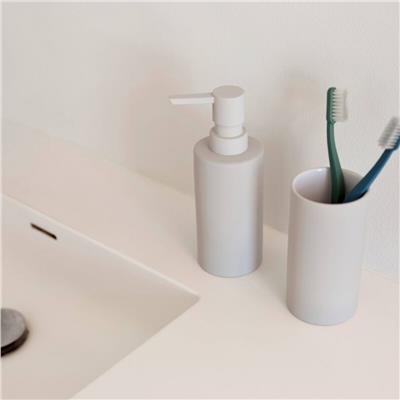 Solo Diş Fırçası Kupası Soft Gri 12,2 cm - Çap:6 cm