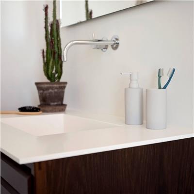 Solo Diş Fırçası Kupası Soft Gri 12,2 cm - Çap:6 cm