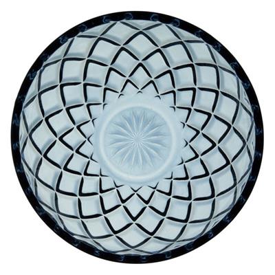 Sorrento Cam Kase 4 Adet Çap:12 Cm Mavi