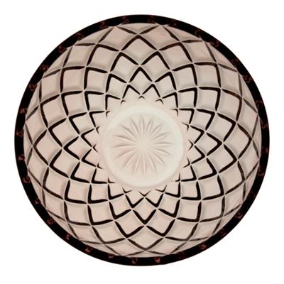 Sorrento Cam Kase 4 Adet Çap:12 Cm Pembe