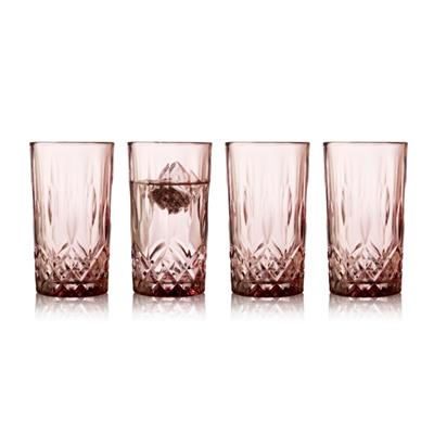 Sorrento Highball Bardağı 4 Adet 38 Cl Pembe