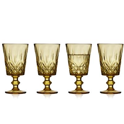 Sorrento Şarap Kadehi 4 Adet 29 Cl Amber