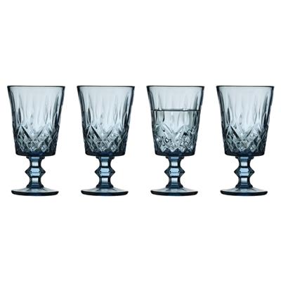 Sorrento Şarap Kadehi 4 Adet 29 Cl Mavi
