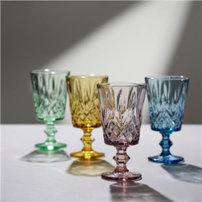 Sorrento Şarap Kadehi 4 Adet 29 Cl Pembe