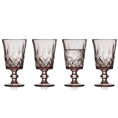 Sorrento Şarap Kadehi 4 Adet 29 Cl Pembe