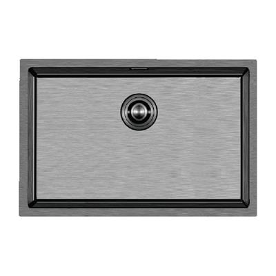 Stella 4454 Füme Siyah 540X440 Mm Eviye