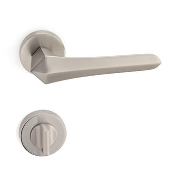 Stella Rozetli Kapı Kolu Takımı Saten Renk