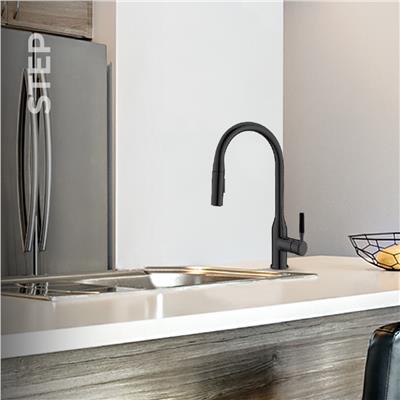 Step Spiralli Eviye Bataryası (Siyah)