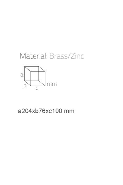 Steplıne Halka Havluluk Gold Renk 204X76X190 Mm