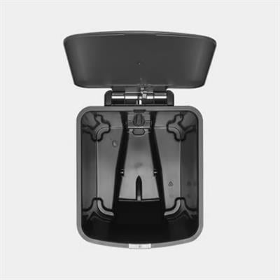 Stepup Koyu Gri Plastik Pedallı Çöp Kutusu 25 L