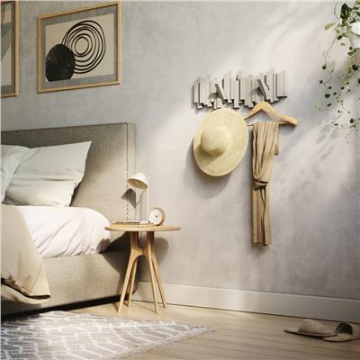 Stıcks Gri Çoklu Askılık 5Li