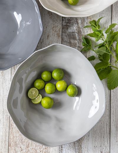 Stoneware Beyaz Taş Kase 13 X 6,5 Cm