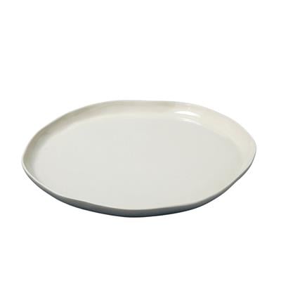 Stoneware Beyaz Taş Tabak 29 X 1,5 Cm