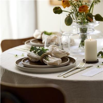 Storm Paslanmaz Çelik Çatal Bıçak Takımı 16 Parça Bal Rengi