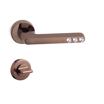 Suetto Rozetli Kapı Kolu Takımı Rose  Renk