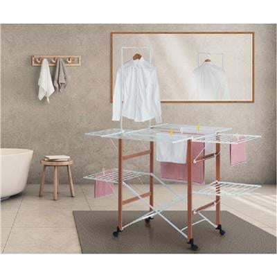 Supergulliver Katlanabilir Çamaşır Kurutmalık Doğal Renk