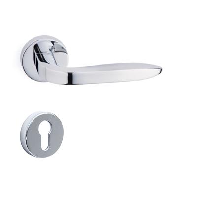 Supra Rozetli Kapı Kolu Takımı Krom  Renk