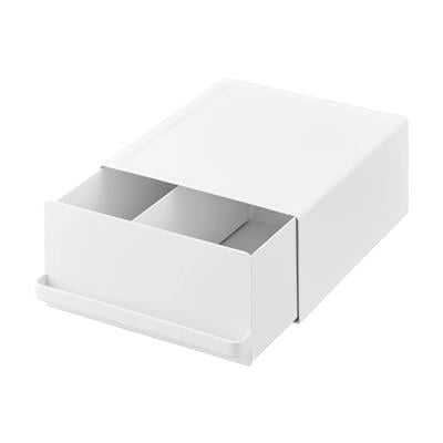 Sürgülü Çelik Tezgah Çekmecesi Beyaz Renk 27,5X22,2X11,5 Cm