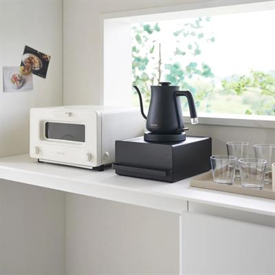 Sürgülü Çelik Tezgah Çekmecesi Siyah 27,5 x 22,2 x 11,5 Cm