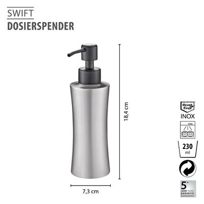 Swıft Dispenseri 230 Ml Paslanmaz Çelik/Plastik