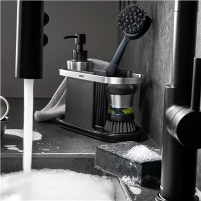 Swıft Plastik Bulaşık Fırçası Siyah Renk 26,5 cm