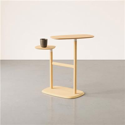 Swivo Doğal Ahşap Yan Sehpa