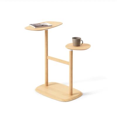 Swivo Doğal Ahşap Yan Sehpa