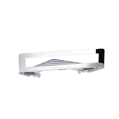 System Banyo Krom Duş Rafı Krom Renk 21 cm