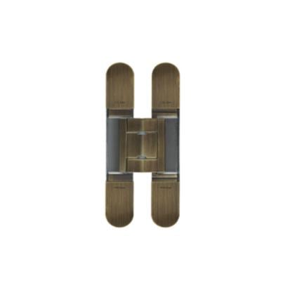 System Gizli Menteşe 128X22 mm 60 Kg Mat Antik Bronz Renk