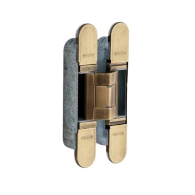 System Gizli Menteşe 128X22 mm 60 Kg Mat Antik Bronz Renk