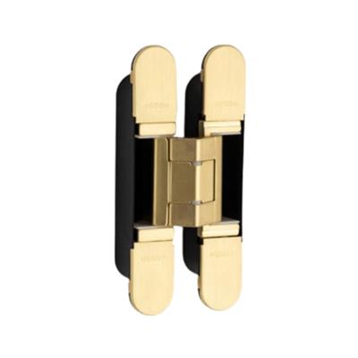 System Gizli Menteşe 128x22 mm Altın Saten Renk