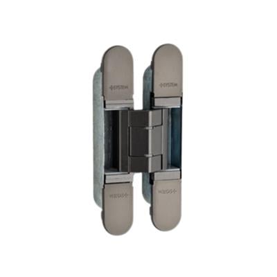 System Gizli Menteşe 128x22 mm Füme Renk