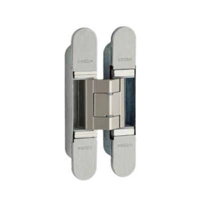 System Gizli Menteşe 128x22 mm Nikel Renk