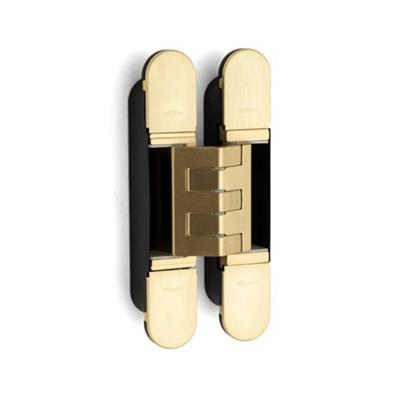 System Gizli Menteşe 180X32 mm Altın Saten Renk