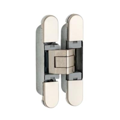 System Gizli Menteşe 76X14 mm 16 Kg Parlak Nikel Renk