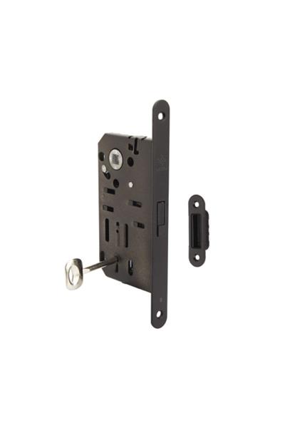 System Manyetık Oda Tipi Kilit Mat Siyah