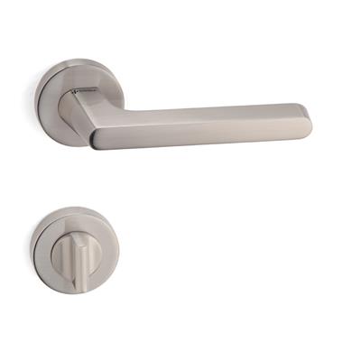 Tavıra Rozetli Kapı Kolu Takımı Saten Renk