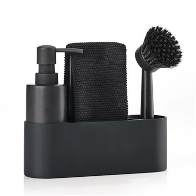 Tekli Bulaşık Seti 4 Parça Siyah