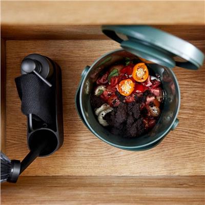 Tekli Bulaşık Seti 4 Parça Siyah