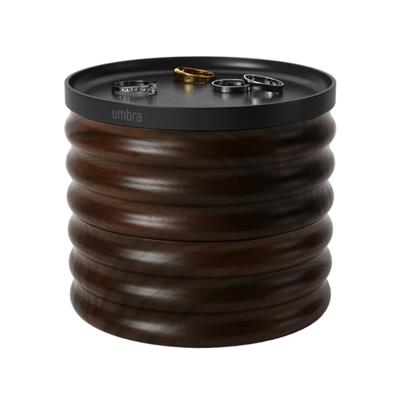 Tesora Takı Organizatörü Siyah/Ceviz 13x11 cm