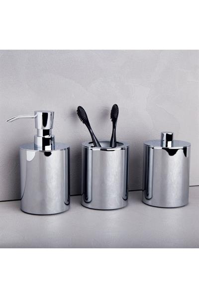 Tezgah Üstü Pamukluk Krom Renk 122X80X80 Mm