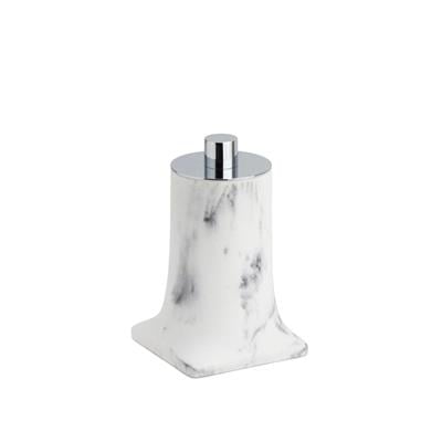 Tezgah Üstü Pamukluk Mermer Desenli/Krom 145x91x91 mm