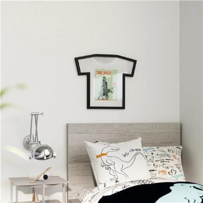 Tframe Tişört Duvar Çerçevesi Siyah Renk Küçük Boy 55 x 3 x 50 cm