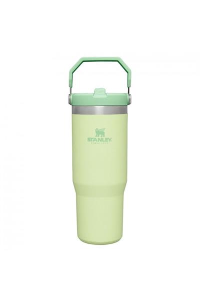 Stanley The IceFlow Flip Straw Pipetli Termos Bardak 0,89 LT - Yeşil