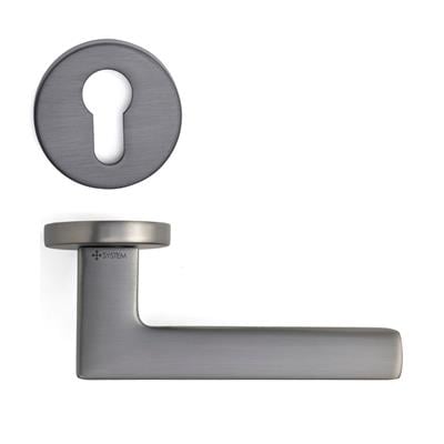 Thor Rozetli Kapı Kolu Füme Renk