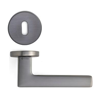 Thor Rozetli Kapı Kolu Füme Renk