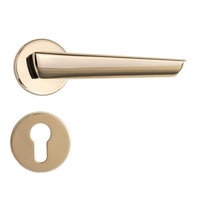 Thor Rozetli Kapı Kolu Gold Renk