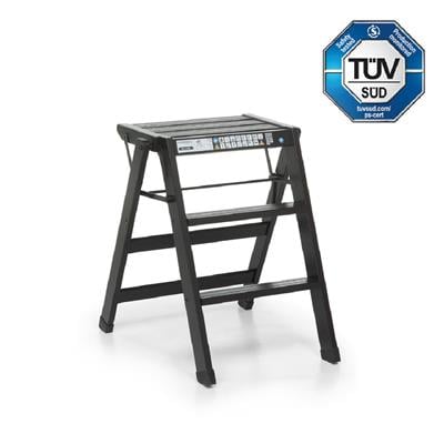 Tıalzo Ahşap Merdiven Siyah Renk